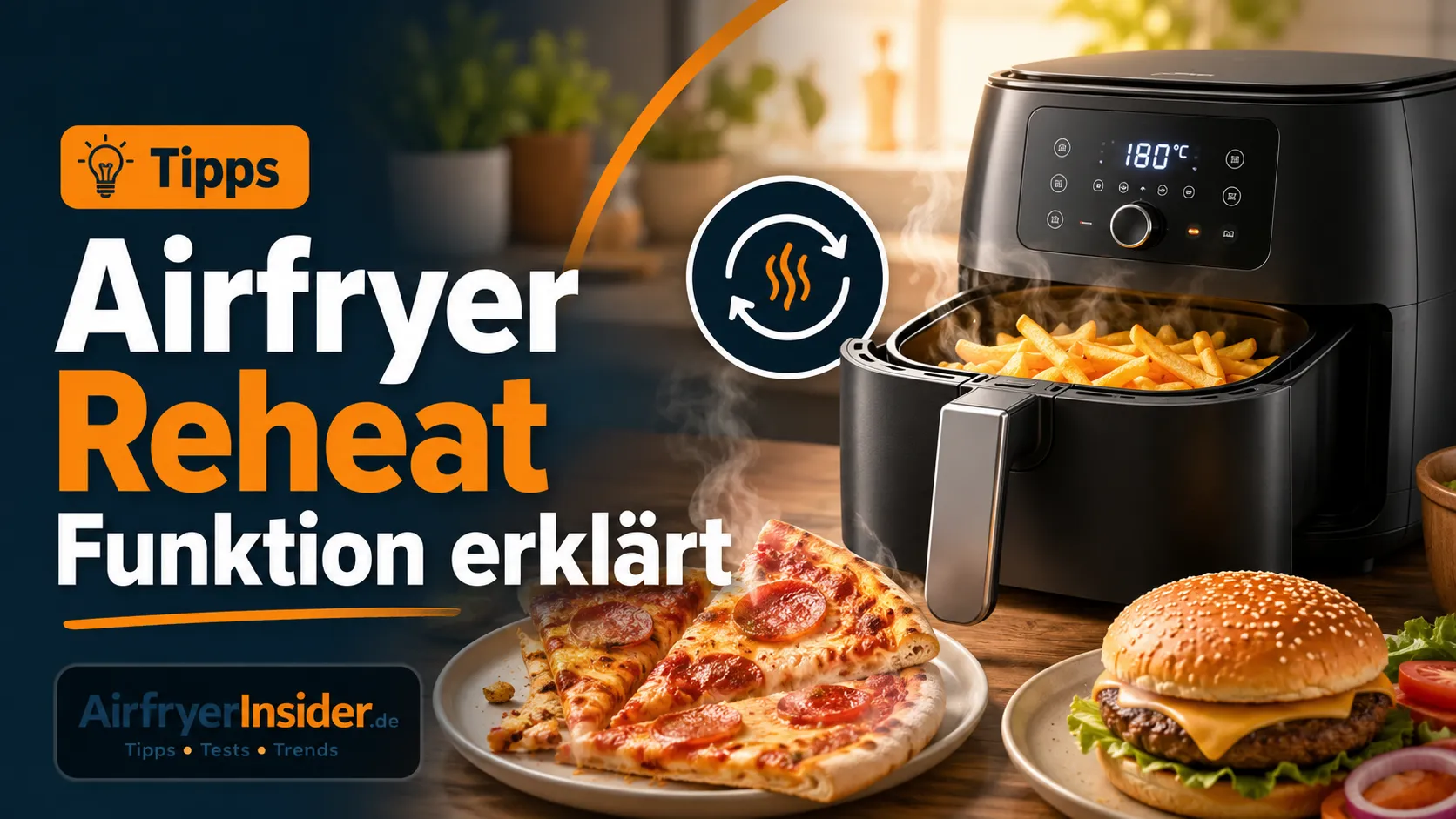 Airfryer Reheat Funktion erklärt und richtig nutzen