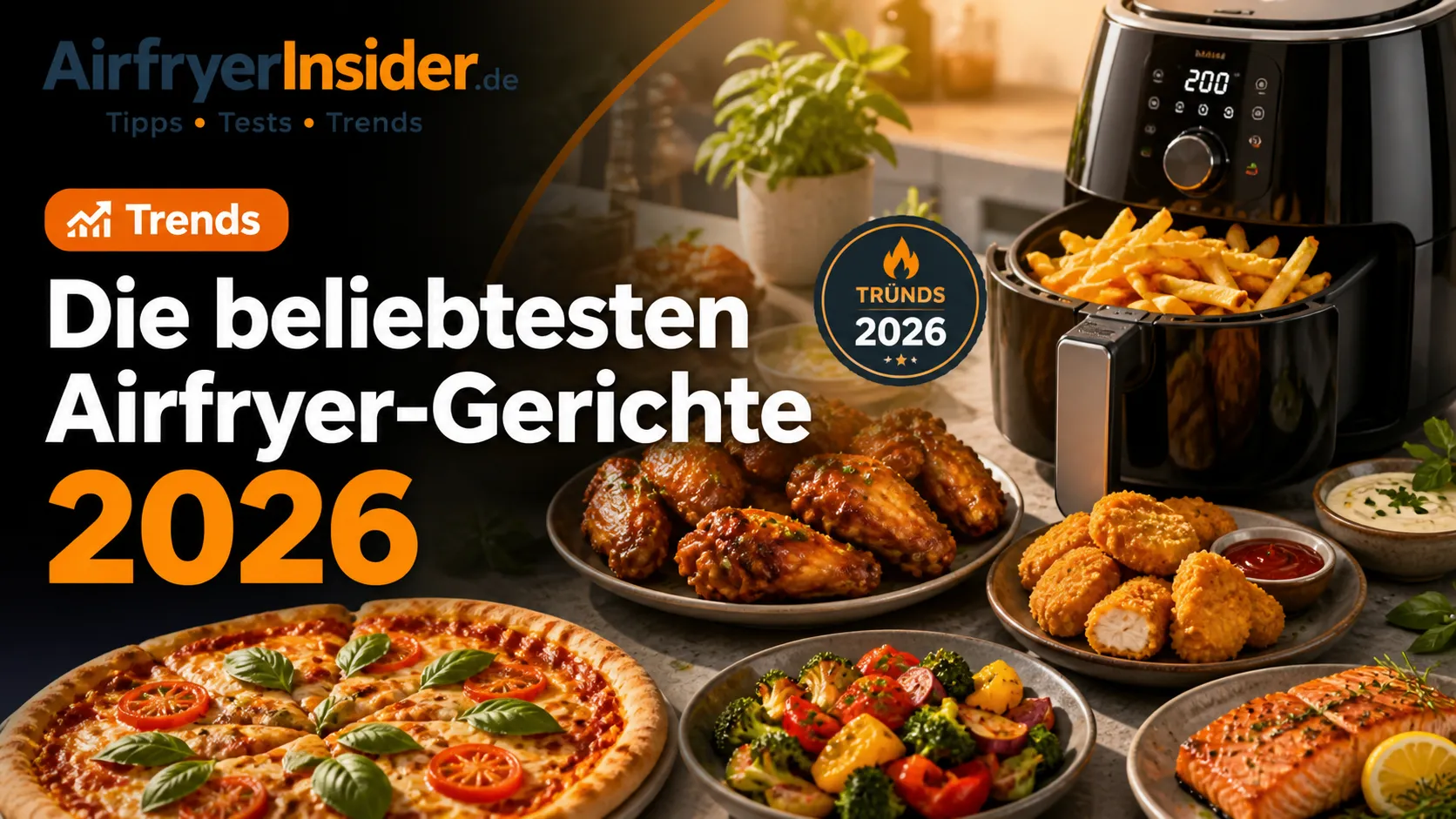 Beliebte Airfryer-Gerichte 2026 mit knusprigen Ideen, einfachen Trends und Inspiration für mehr Abwechslung in der Küche